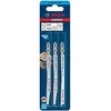 Bosch 3 siaurapj.pjūkleliai 2x T308BF, 1x T308BFP