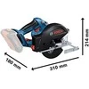 Bosch GKM 18V-50 Solo, L-Boxx