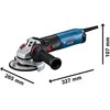 Bosch GWS 17-125 SB