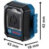 Dulkių siurblys Bosch GCA 30-42 GCT 30-42 3 rubber bands, Carton