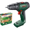 Bosch UniversalDrill 18V be akumuliatoriaus ir kroviklio Akum.suktuvas