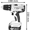 Bosch Akumuliatorinis gręžtuvas-suktuvas GSR 18V-21, 2x2.0Ah, GAL 18V-40