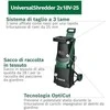 Bosch UniversalShredder2x18V-25 Šakų smulkintuvas,2x4Ah