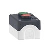 Schneider Electric 2 skylių START/STOP valdymo dėžutė, pilka IP65 XALD215