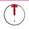 BOURJOIS Paris 1 Second Nagų lakas Moterims 9 ml, 09 LET'S GET RED(Y)