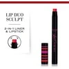 Bourjois Duo Sculpt lūpų dažai Plum'Set Beach