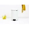 Šiukšlių dėžė su pedalu Brabantia NewIcon, 20 l, Balta