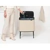 Brabantia Waste Bin Bo Touch Bin 11 + 23 L Soft rusvai gelsvas