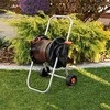 BRADAS BŪGNAS VEŽIMĖLIS SODO ŽARNAI SU 1/2″ 25M ŽARNA, PURKŠTUKU IR JUNGTIS
