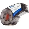 Brady M21-750-595-OR, oranžinė, lipni spausdintuvo etiketė, vinilo, terminio perkėlimo, akrilinė, nuolatinė