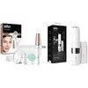 SE851v Braun FaceSpa veido epiliatorius ir šepetėlis + veidrodėlis su šviesa + kosmetinė