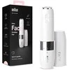 SE851v Braun FaceSpa veido epiliatorius ir šepetėlis + veidrodėlis su šviesa + kosmetinė