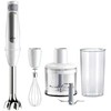 Braun MultiQuick 7 MQ7035IWH 0,6 l Maišytuvas immersyjny 1000 W Nerūdijantis plienas, Baltas
