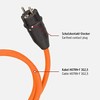 Carruzzo Brennenstuhl 1132910525 elektros tinklo ilgintuvas 1,5 m 1 AC išvestis(ys / čių) Lauke Juoda, Mėlyna, Oranžinė