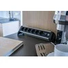 Listwa zasilająca Brennenstuhl Alu-Office-Line 6 gniazd 3 m juoda-sidabrinė (1391040600)