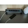 Brennenstuhl 1391040410 Alu-Office-Line 4-fach 1,8m 2x USB sidabrinis/juodas