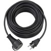 Brennenstuhl 1169900 - 25 m - 1 AC outlet(s) - IP44 - Juodas - Juodas