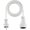 Brennenstuhl Ilgiklis, CEE 7/7, CEE 7/4 (Schuko), 2m Baltas 1168120015 / DEL-118E