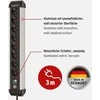 Brennenstuhl Premium-Alu-Line maitinimo juostelė 8 krypčių 3m H05VV-F 3G1.5
