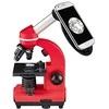 Mikroskopas Bresser Junior Biolux SEL 40–1600x, raudonas