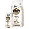 Brit Fresh Dog su kalakutiena ir žirniais Light Fit&amp;Slim 12kg