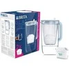 Drėkintuvas Brita Glass+ filter jug with 2 MaxtraPro PP cartridges (mėlynas; 2.5 l)
