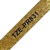 BROTHER TZE-PR831 12 Juodas ON GOLD TAPE