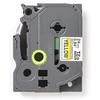 BROTHER TZESL651 24 MM Juodas ANT Geltono SAVILAMINIO LAMINATO