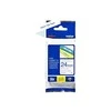 Brother TZe-253 Laminated Tape Mėlyna on Baltas, TZe, 8 m, 2.4 cm