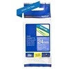 Brother | TZe-555 Laminated tape | Baltas On Mėlyna | TZe | 8 m | 2.4 cm