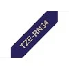 BROTHER TZER234 12 GOLD ON Baltas RIBBON