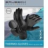 Brubeck GE10010A Juodosios termoaktyviosios pirštinės S / M