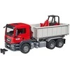 BRUDER 1:16 MAN TGS suknvežimis su konteineriu ir krautuvu, 03767