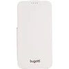 Dėklas Bugatti UltraThin Geneva Samsung G900 S5flip 08462 balta