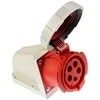PCE Fiksuotas lizdas 32A 400V 3P + Z + N be uždusimo IP67 1252-6