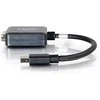 C2G 20cm Mini DisplayPort to DVI Adapteris - Thunderbolt to Single Link DVI-D Converter M/F - Juodas - DisplayPort-Kabelis - Mini DisplayPort (M) zu DVI-D (W) - 20 cm - Juodas