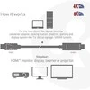 Club 3D DisplayPort į HDMI 4K120Hz/8K60Hz laidas – 3m