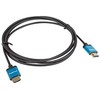 LANBERG HDMI M/M v2.0 cable 1m juodas 4K slim