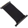 CableMod vertical graphics card holder with PCIe x16 riser cable, 1x DisplayPort, 1x HDMI – juodos spalvos