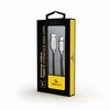 GEMBIRD CC-USB2R-AMCM-1M Gembird Premium guminis Type-C USB įkrovimo ir duomenų laidas, 1m, juodas