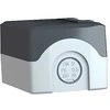 Schneider Electric 2 skylės dėklas 22mm pilkas IP65 - XALD02