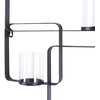 Lumarko Lumarko Metalinės sienos žvakidė 65 cm juoda PALAWAN!