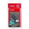 CANON PGI-5BK rašalo kasetė juoda standartinės talpos 2 pakuočių lizdinė plokštelė su signalizacija