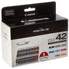 CANON 1LB CLI-42 8inks rašalo kasetė juodas ir spalvos standartinės talpos sudėtinė pakuotė pilni 8 rašalai