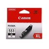 CANON 1LB CLI-551XLBK rašalo kasetė juodas didelės talpos 11ml 4,425 puslapiai 1 pak. XL