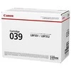 Canon 039 Originalus Juoda 1 vnt