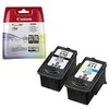 CANON 1LB PG-510 / CL-511 rašalo kasetė juodas ir spalva standartinė talpa juoda: 240 puslapių spalva: 244 puslapiai sudėtinė pakuotė