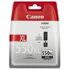CANON 1LB PGI-550XL PGBK rašalo kasetė juodas standartinės talpos 500 puslapių 1 pak. XL