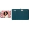 Canon Zoemini S2 mažų nuotraukų spausdintuvas ir fotoaparatas, Tamsiai žalsvai mėlynas