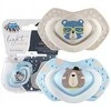 CANPOL BABIES silikoninis simetrinis čiulptukas BONJOUR PARIS, 18 mėn.+, 2 vnt., 22/649_blu